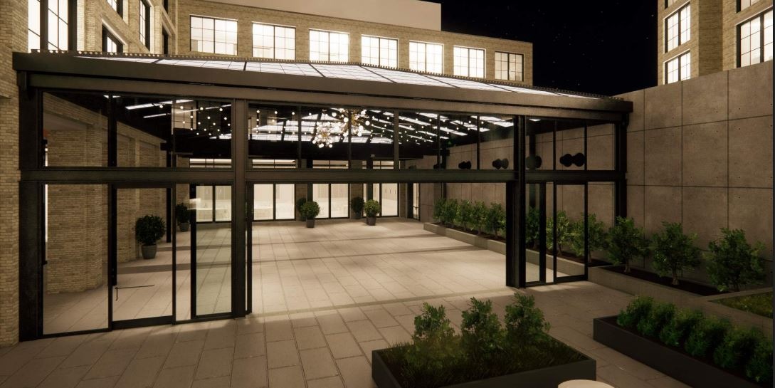The Crescent Hotel Fort Worth Conservatory Patio Evening.jpg
