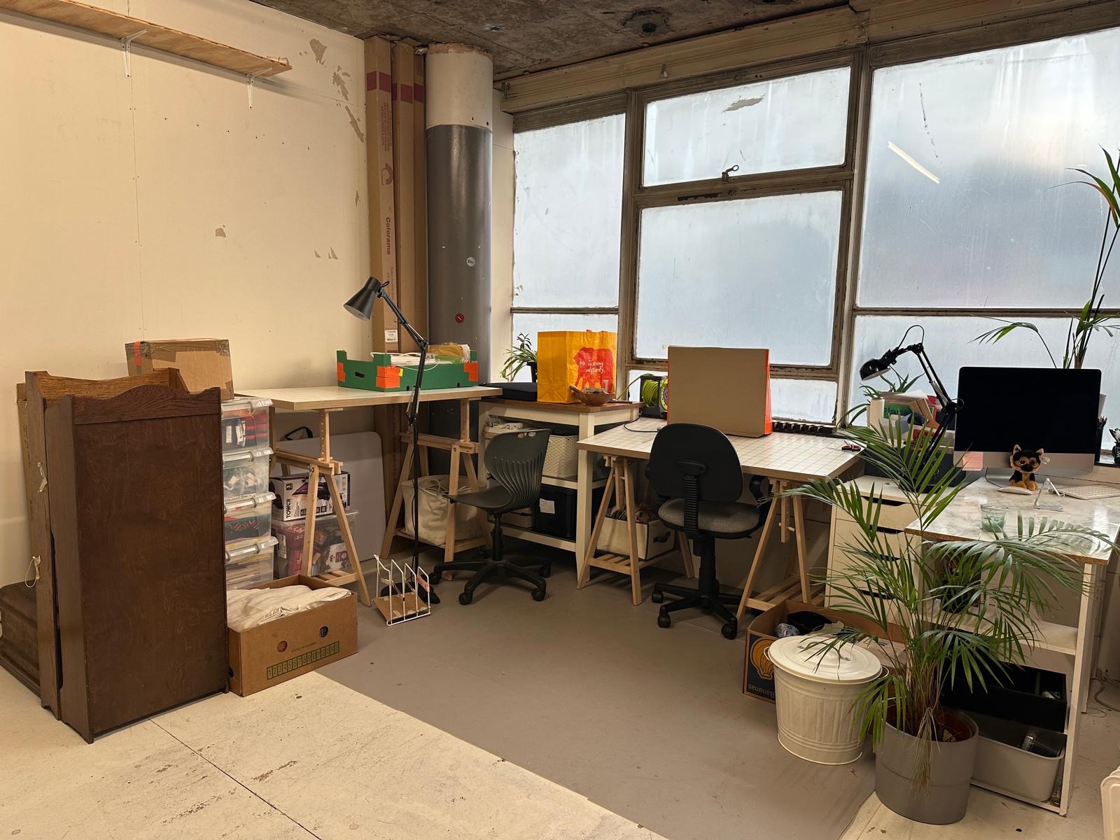 Bright east London shared studio photo 4