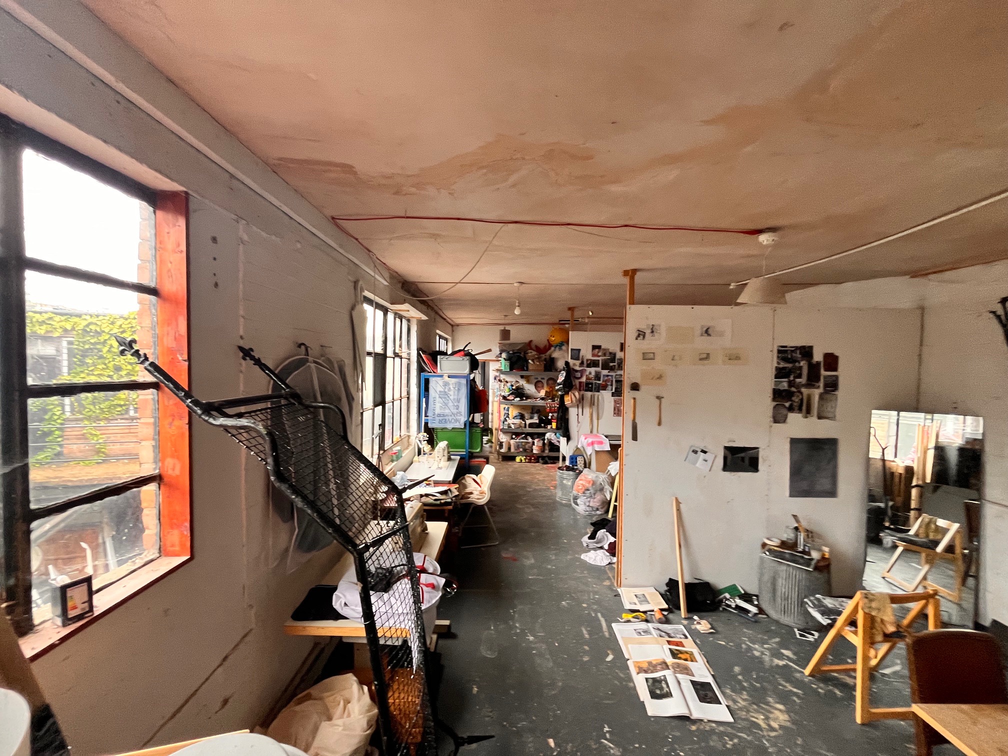 11 sq metre open plan studio in larger space to share with 3 otherrs photo 3