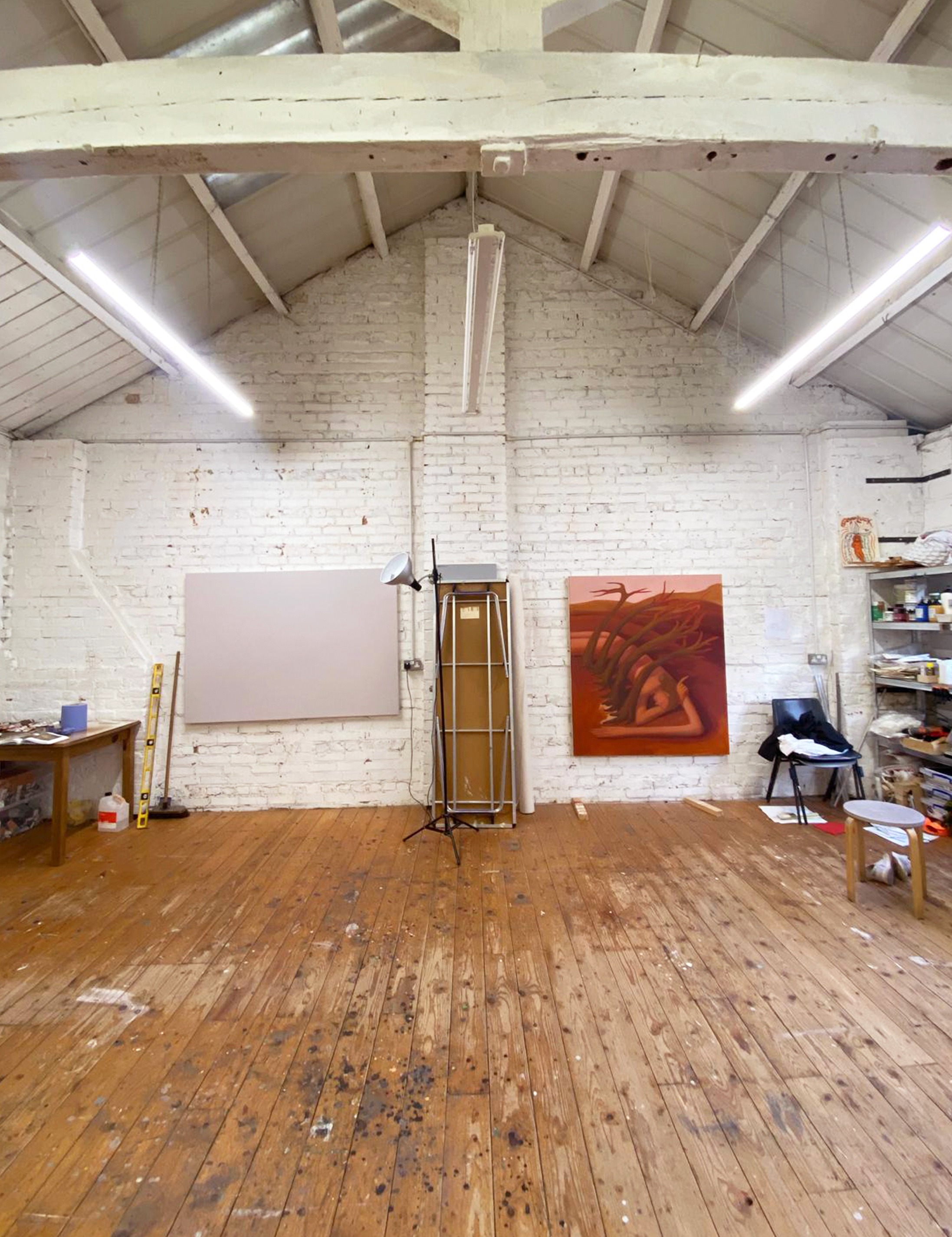 Large Studio located in Dalston in East London