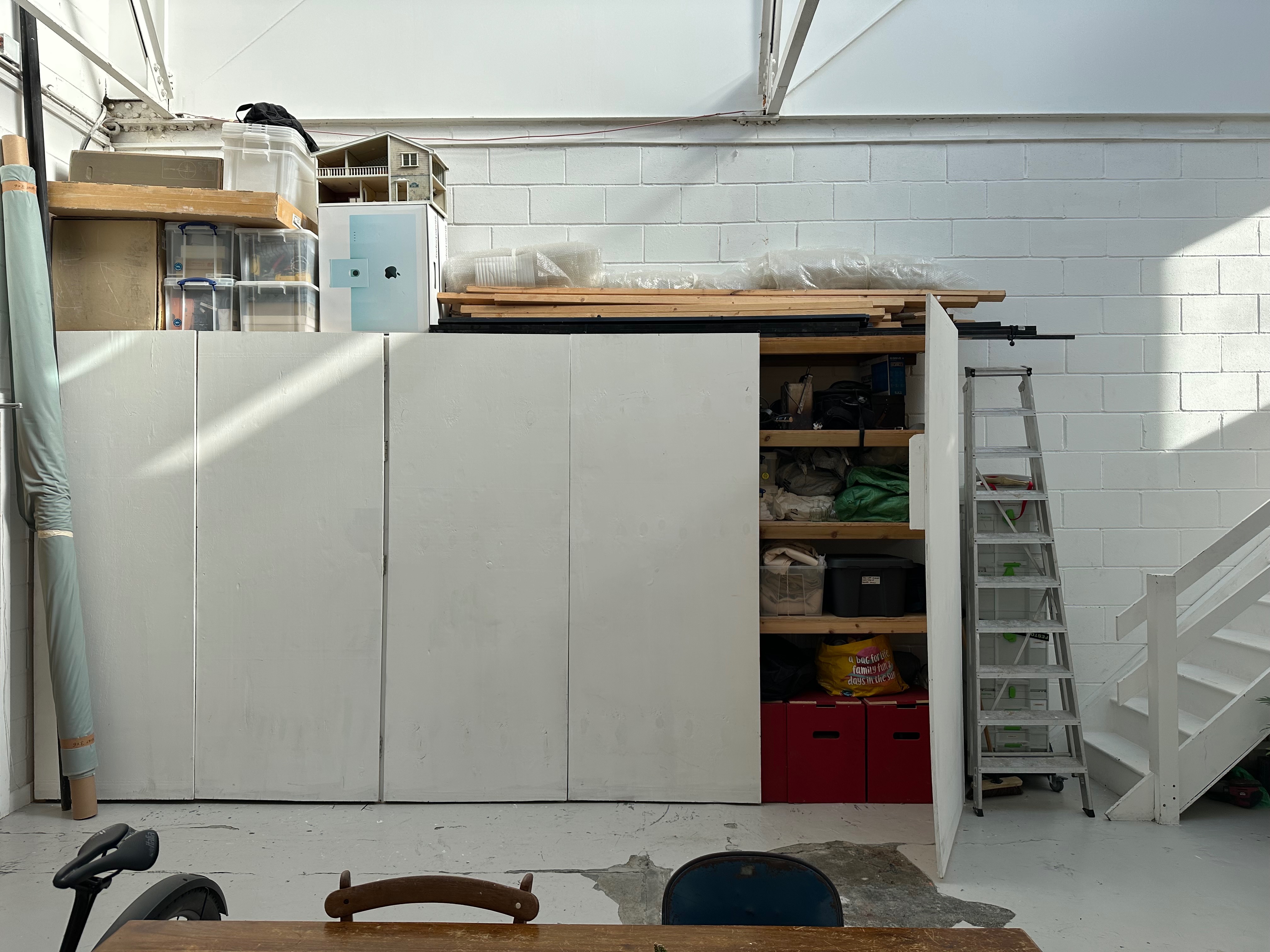 Hackney Wick Studio w/2 rooms and mezzaine in East London