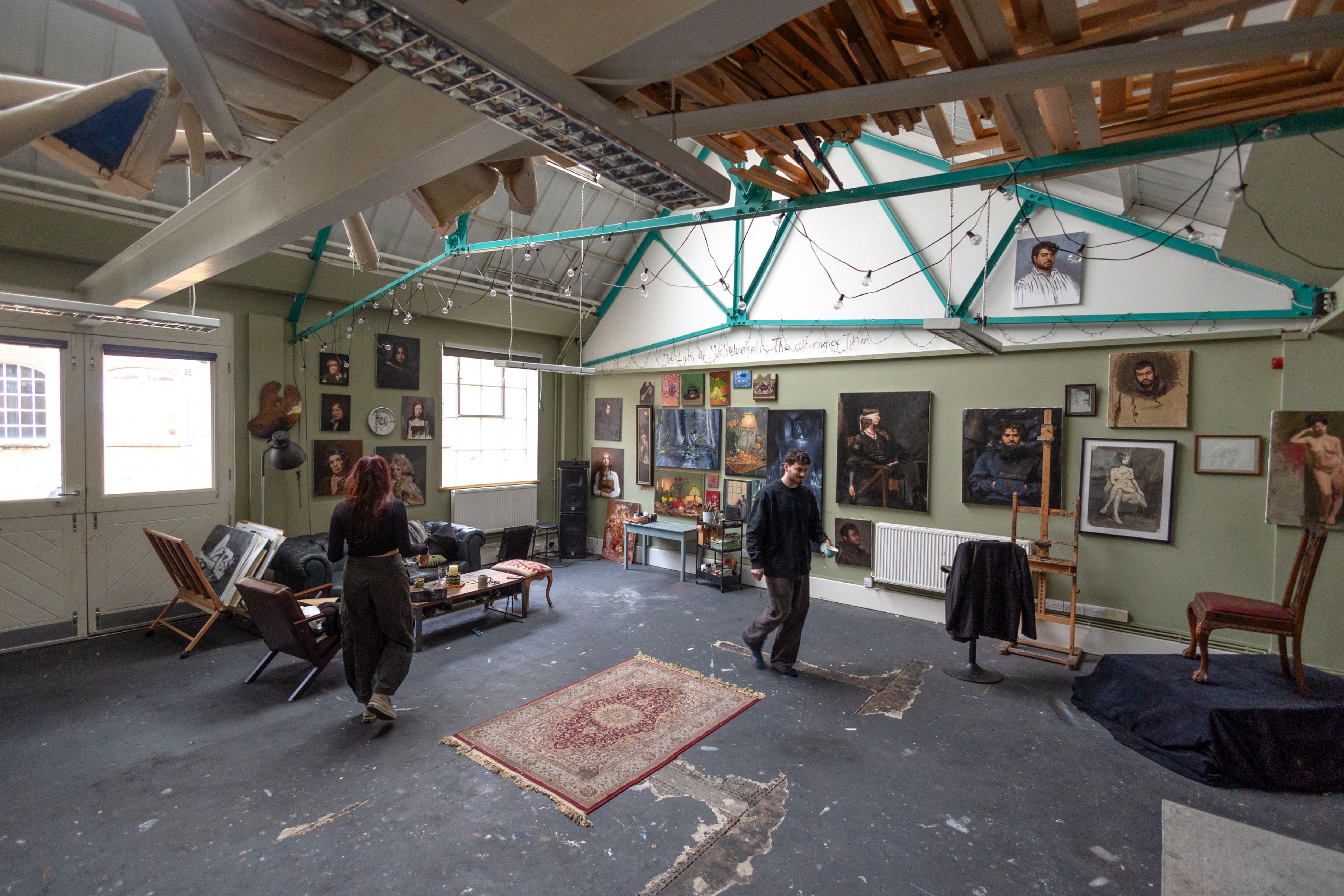Studio Share in Oval, bright north light and friendly artist community photo 3