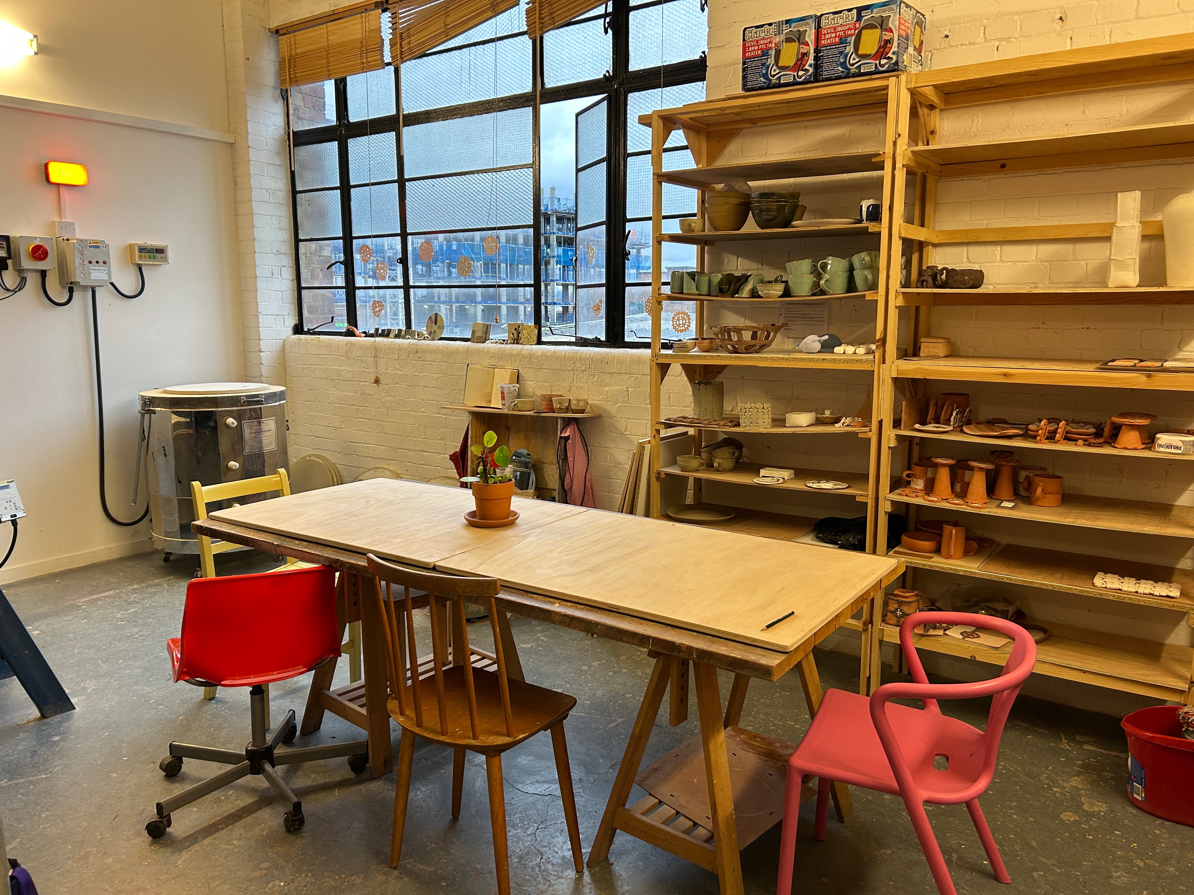 Ceramics studio in Southeast London
