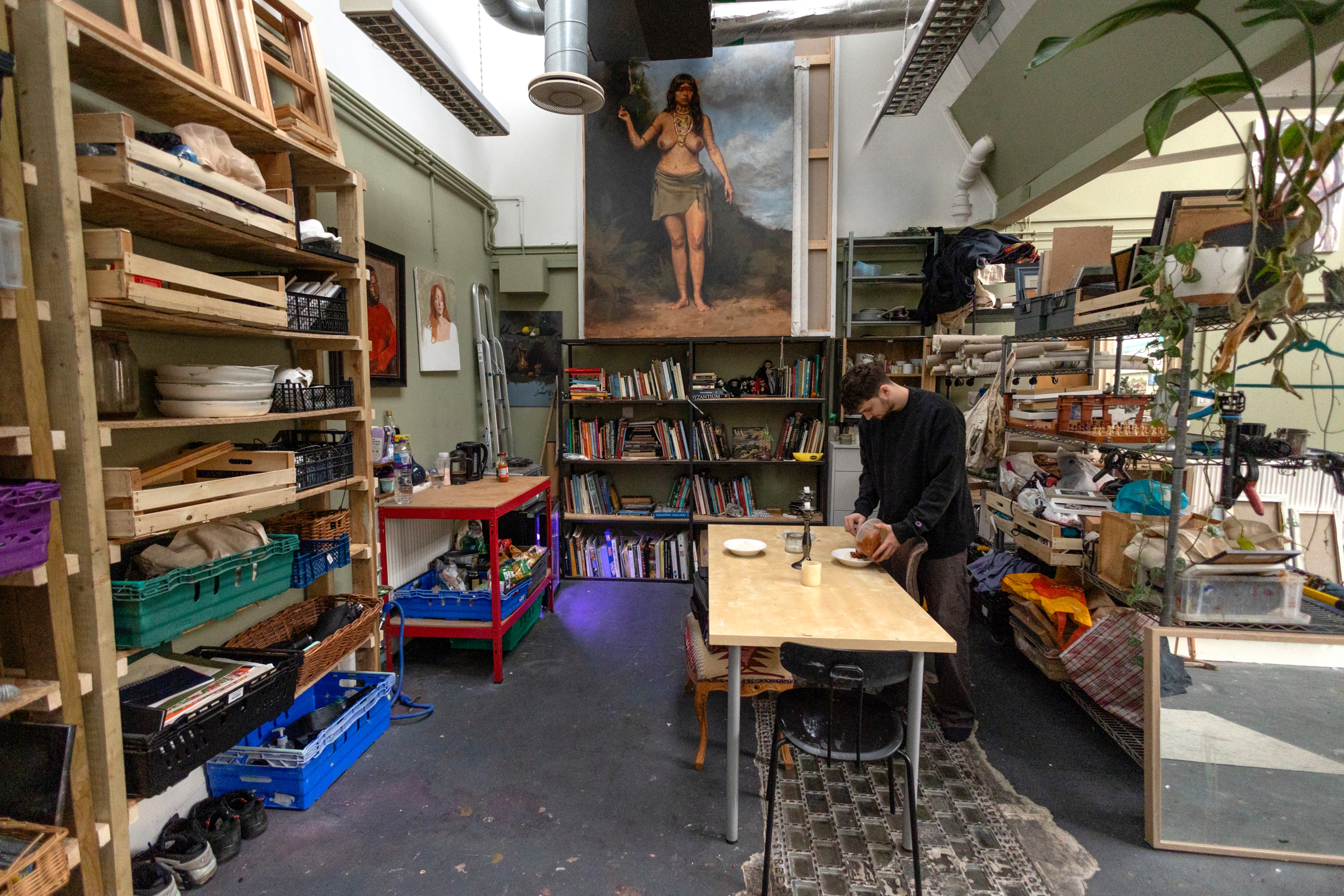 Studio Share in Oval, bright north light and friendly artist community photo 2
