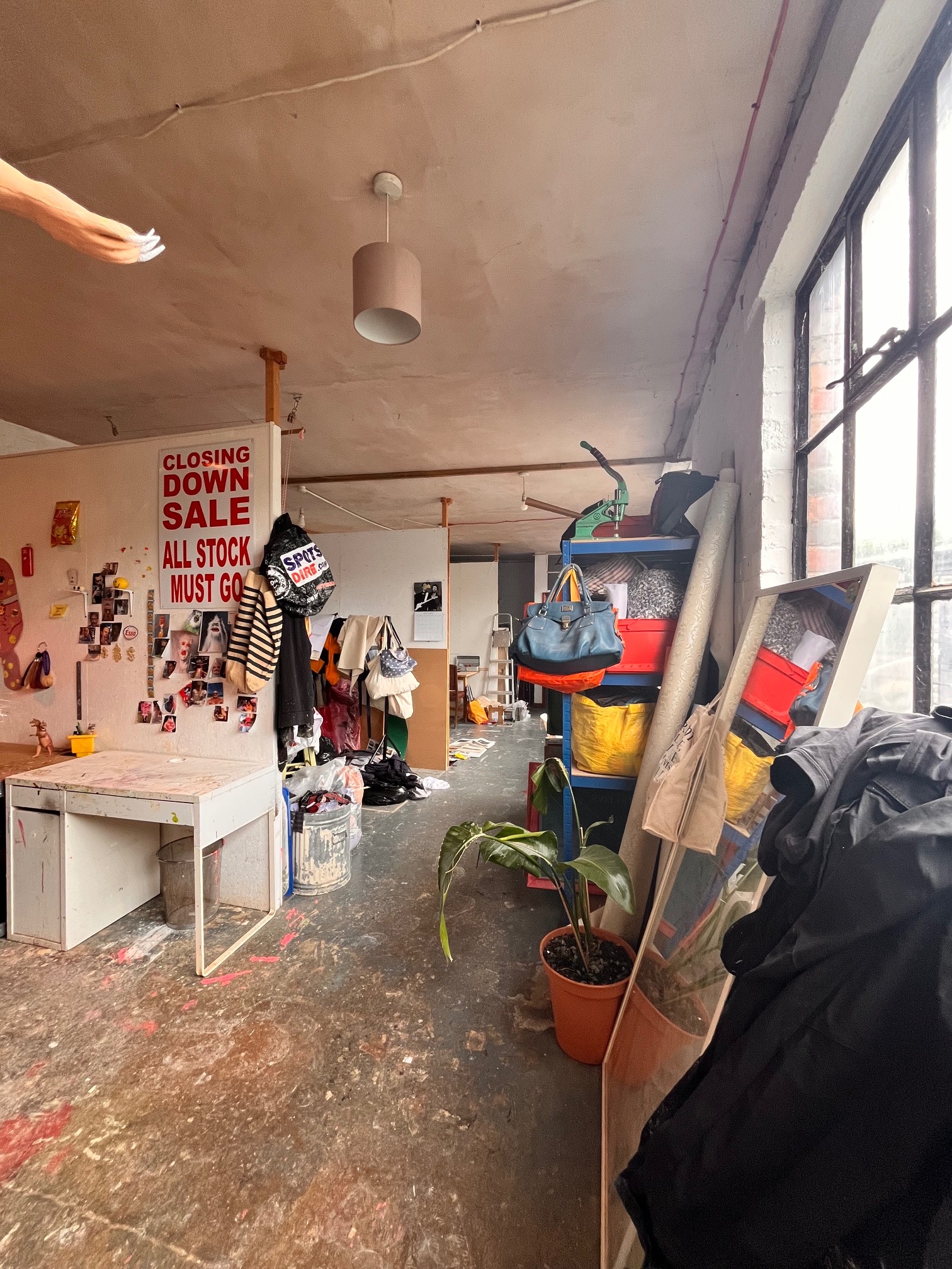 11 sq metre open plan studio in larger space to share with 3 otherrs photo 5