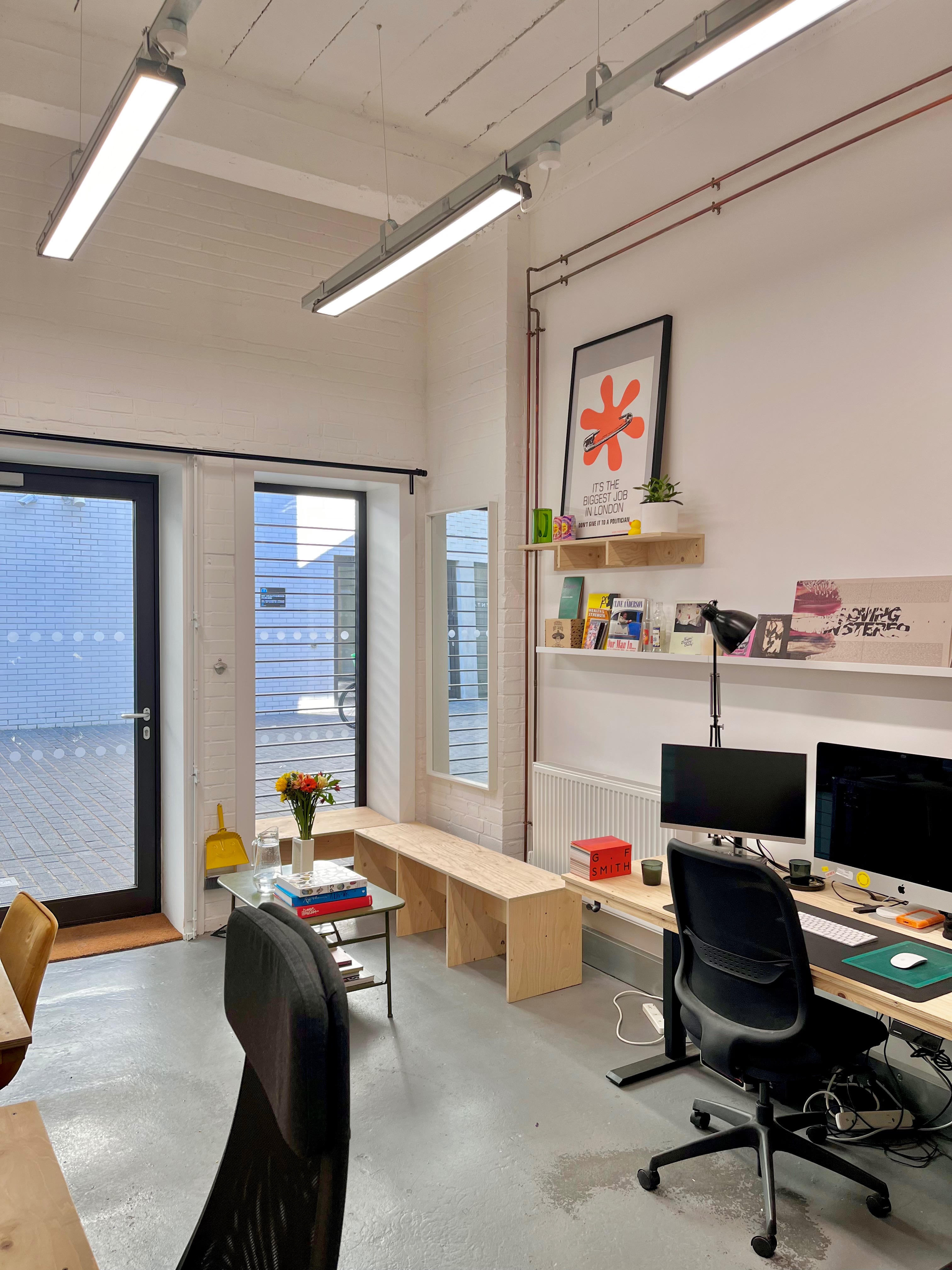 Desk space in shared Deptford studio photo 2