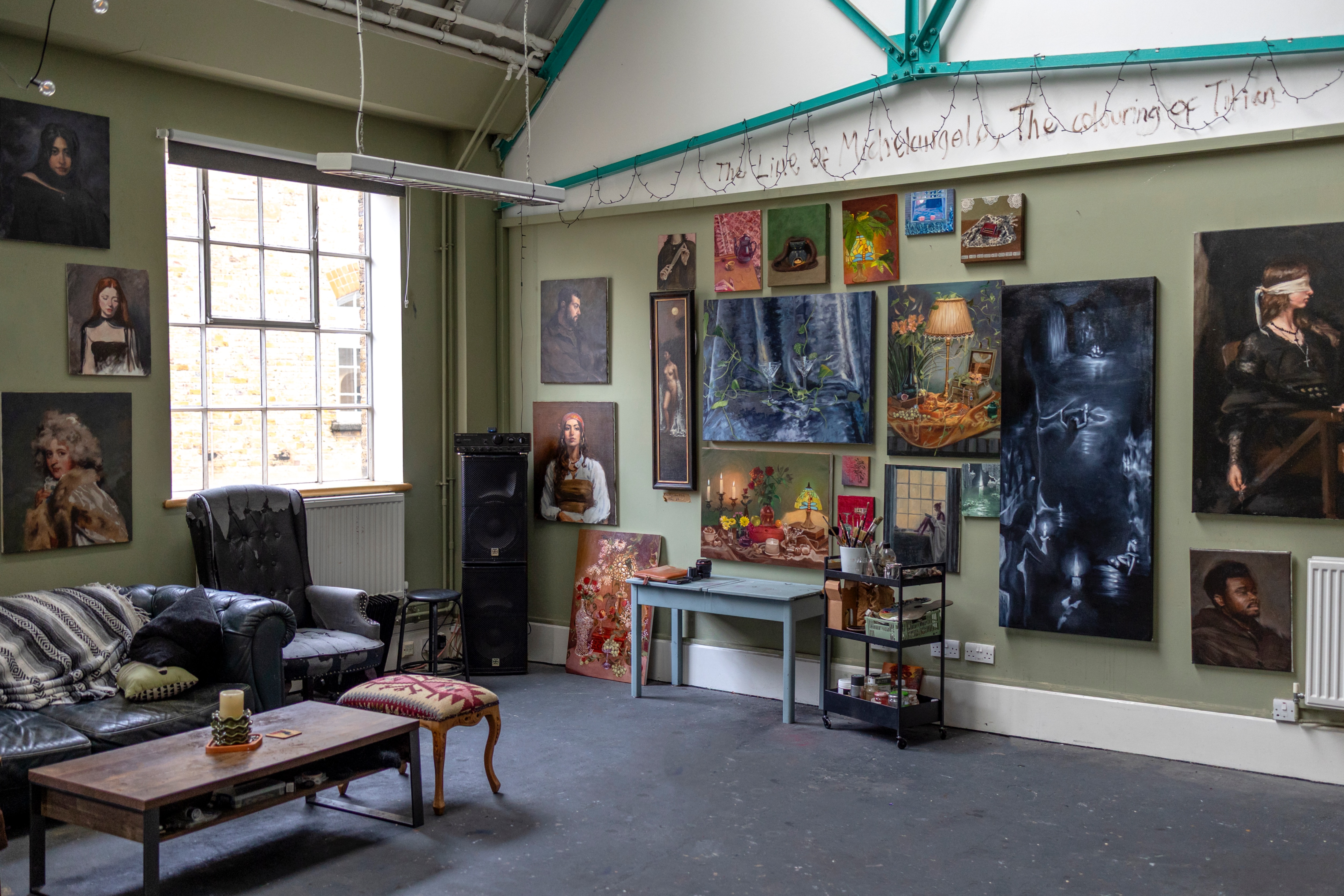 Studio Share in Oval, bright north light and friendly artist community photo 4